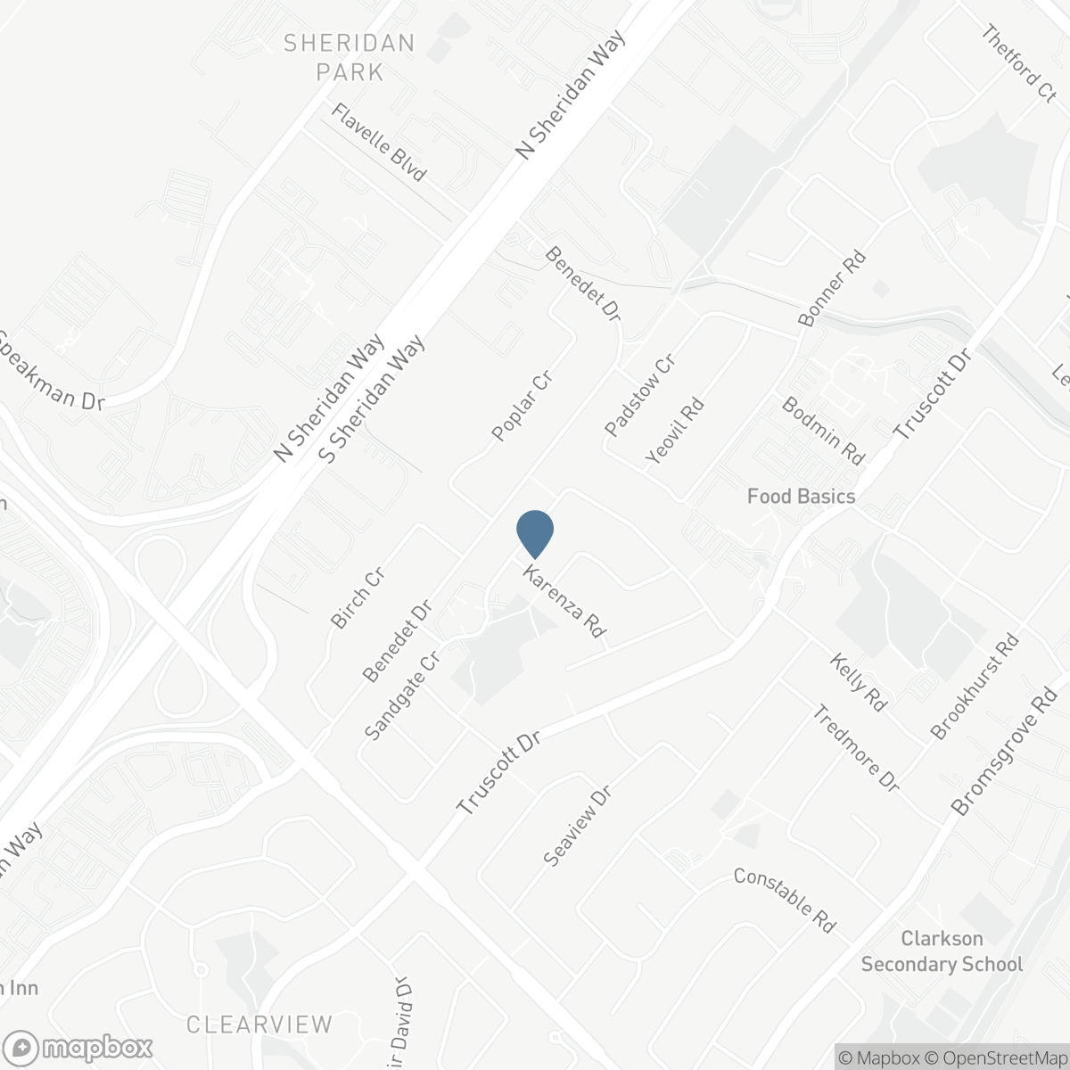 1586 SANDGATE CRESCENT, Mississauga, Ontario L5J 2E5